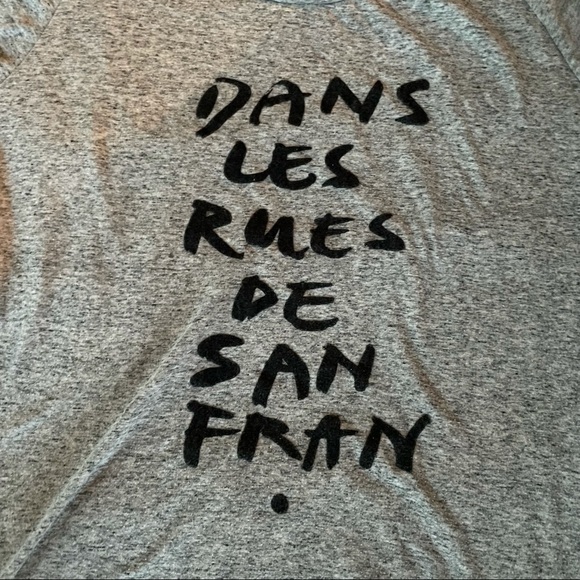 Scotch & Soda Graphic grey shirt - P'tite - Picture 5 of 15